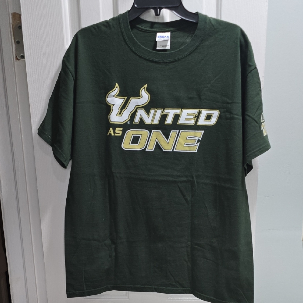 Dark Green 'United As One' Tee